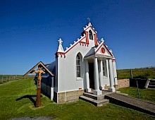 The Italian Chapel, Orkney.  Photo: VisitScotland/Colin Keldie.